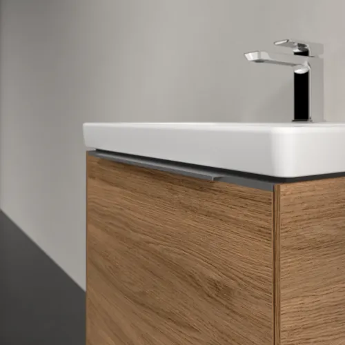 VILLEROY BOCH Subway 3.0 Vanity unit, 1 zásuvka, 523 x 429 x 448 mm, dub Kansas #C57900RH, obrázek 5