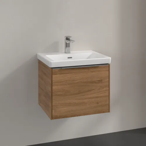 VILLEROY BOCH Subway 3.0 Vanity unit, 1 zásuvka, 523 x 429 x 448 mm, dub Kansas #C57900RH, obrázek 2