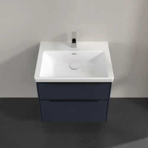 VILLEROY BOCH Subway 3.0 Vanity unit, s osvětlením, 2 výsuvy, 622 x 576 x 478 mm, Marine Blue #C576L1VQ, obrázek 4