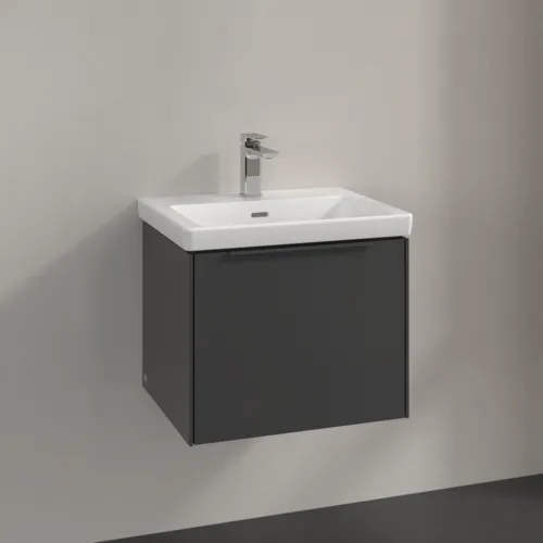 VILLEROY BOCH Subway 3.0 Vanity unit, 1 zásuvka, 523 x 429 x 448 mm, grafitová barva #C57902VR, obrázek 3