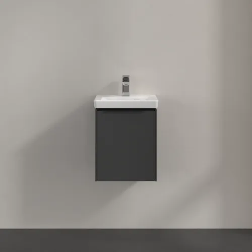 VILLEROY BOCH Subway 3.0 Vanity unit, 1 dvířka, 351 x 429 x 309 mm, grafitová barva #C58301VR, obrázek 3