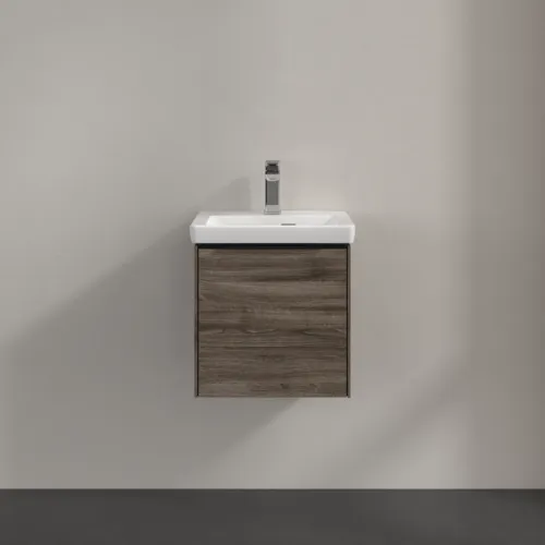 VILLEROY BOCH Subway 3.0 Vanity unit, 1 dvířka, 423 x 429 x 378 mm, Kamenný dub #C58201RK, obrázek 3
