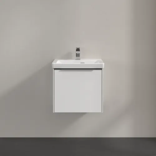 VILLEROY BOCH Subway 3.0 Vanity unit, s osvětlením, 1 zásuvka, 473 x 429 x 408 mm, čistě bílá #C580L0VF, obrázek 3