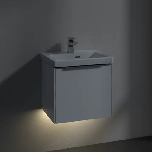 VILLEROY BOCH Subway 3.0 Vanity unit, s osvětlením, 1 zásuvka, 473 x 429 x 408 mm, čistě bílá #C580L0VF, obrázek 5