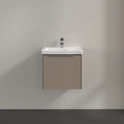 VILLEROY BOCH Subway 3.0 Vanity unit, s osvětlením, 1 zásuvka, 473 x 429 x 408 mm, taupe #C580L0VM, obrázek 3