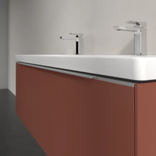 VILLEROY BOCH Subway 3.0 Vanity unit, 2 výsuvy, 1272 x 429 x 478 mm, Vínově červená #C60100AH, obrázek 5