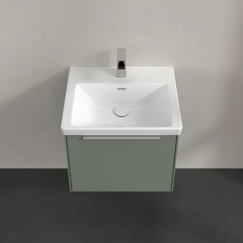 VILLEROY BOCH Subway 3.0 Vanity unit, s osvětlením, 1 zásuvka, 523 x 429 x 448 mm, Soft Green #C579L0AF, obrázek 4