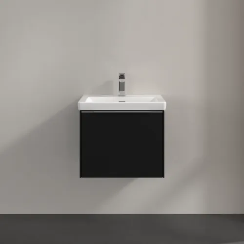 VILLEROY BOCH Subway 3.0 Vanity unit, 1 zásuvka, 523 x 429 x 448 mm, Volcano Black #C57900VL, obrázek 3