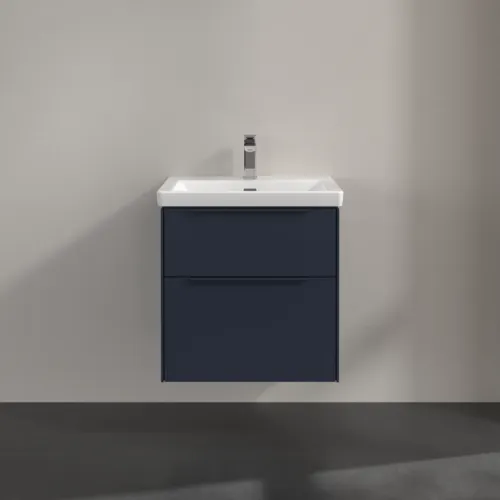 VILLEROY BOCH Subway 3.0 Vanity unit, 2 výsuvy, 572 x 576 x 478 mm, Marine Blue #C57802VQ, obrázek 3