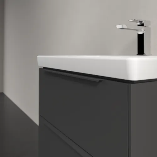 VILLEROY BOCH Subway 3.0 Vanity unit, 2 výsuvy, 572 x 576 x 478 mm, grafitová barva #C57802VR, obrázek 6