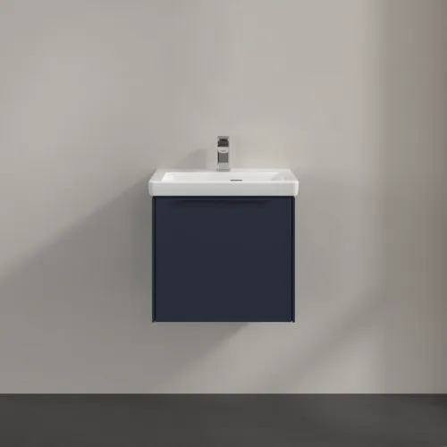 VILLEROY BOCH Subway 3.0 Vanity unit, s osvětlením, 1 zásuvka, 473 x 429 x 408 mm, Marine Blue #C580L2VQ, obrázek 3
