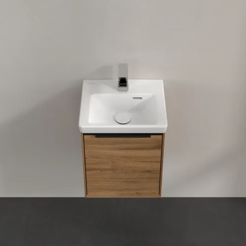 VILLEROY BOCH Subway 3.0 Vanity unit, 1 dveře, 351 x 429 x 309 mm, dub Kansas #C58301RH, obrázek 4