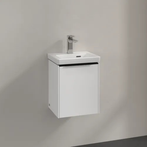 VILLEROY BOCH Subway 3.0 Vanity unit, 1 dvířka, 351 x 429 x 309 mm, Brilliant White #C58401VE, obrázek 2