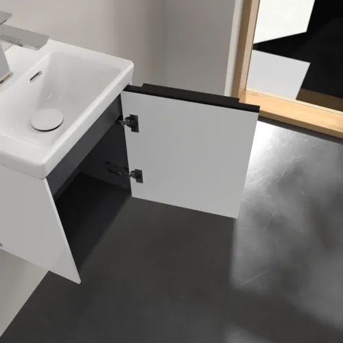 VILLEROY BOCH Subway 3.0 Vanity unit, 1 dvířka, 351 x 429 x 309 mm, Brilliant White #C58401VE, obrázek 6