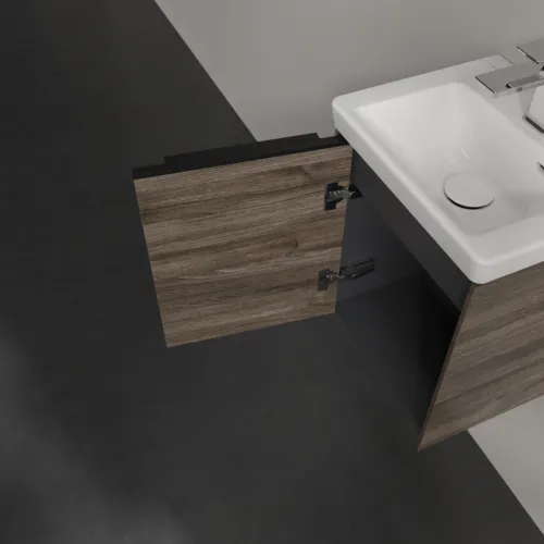 VILLEROY BOCH Subway 3.0 Vanity unit, 1 dvířka, 351 x 429 x 309 mm, Kamenný dub #C58301RK, obrázek 6