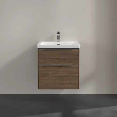 VILLEROY BOCH Subway 3.0 Vanity unit, 2 výsuvy, 572 x 576 x 478 mm, Arizona Oak #C57800VH, obrázek 3