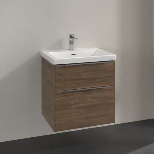 VILLEROY BOCH Subway 3.0 Vanity unit, 2 výsuvy, 572 x 576 x 478 mm, Arizona Oak #C57800VH, obrázek 2