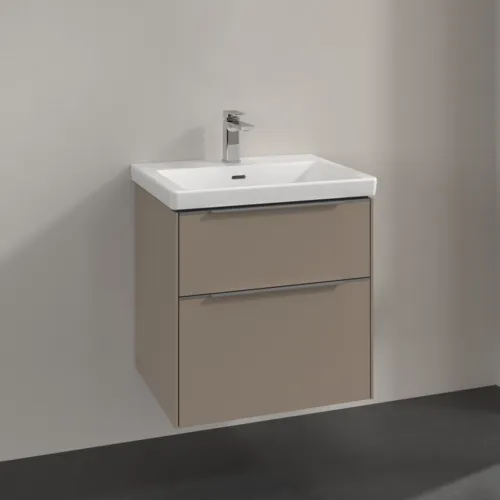 VILLEROY BOCH Subway 3.0 Vanity unit, 2 výsuvy, 572 x 576 x 478 mm, taupe #C57800VM, obrázek 2