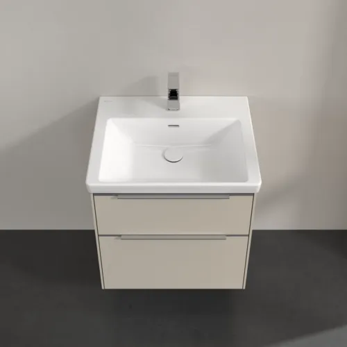 VILLEROY BOCH Subway 3.0 Vanity unit, 2 výsuvy, 572 x 576 x 478 mm, Cashmere Grey #C57800VN, obrázek 4