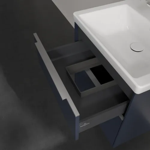 VILLEROY BOCH Subway 3.0 Vanity unit, 2 výsuvy, 572 x 576 x 478 mm, Marine Blue #C57800VQ, obrázek 7