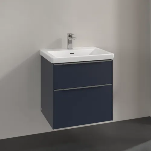 VILLEROY BOCH Subway 3.0 Vanity unit, 2 výsuvy, 572 x 576 x 478 mm, Marine Blue #C57800VQ, obrázek 2