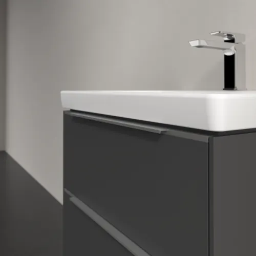 VILLEROY BOCH Subway 3.0 Vanity unit, 2 výsuvy, 572 x 576 x 478 mm, grafitová barva #C57800VR, obrázek 5