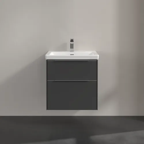 VILLEROY BOCH Subway 3.0 Vanity unit, 2 výsuvy, 572 x 576 x 478 mm, grafitová barva #C57800VR, obrázek 3
