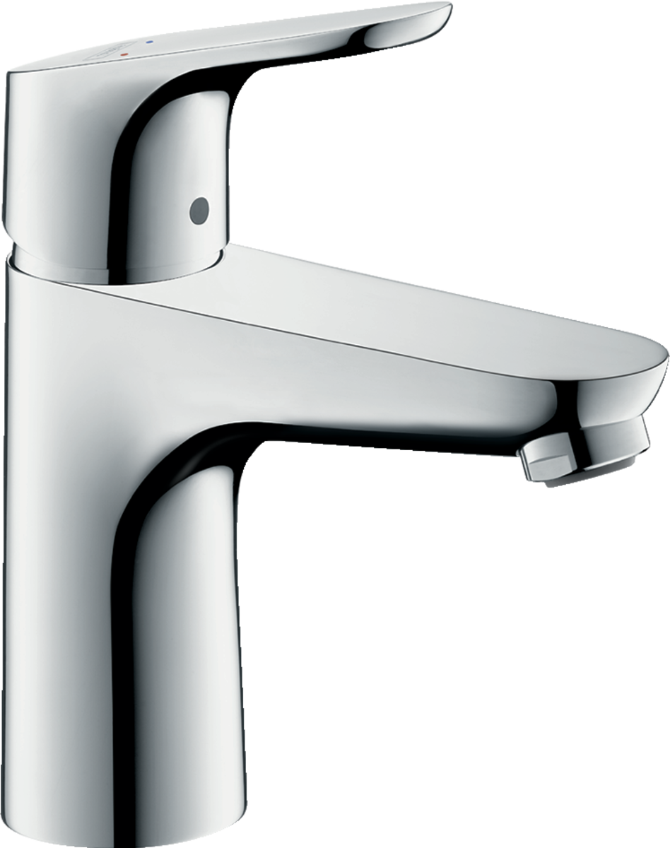 HANSGROHE Focus Páková umyvadlová baterie 100 bez odtokové soupravy #31517000 - chrom