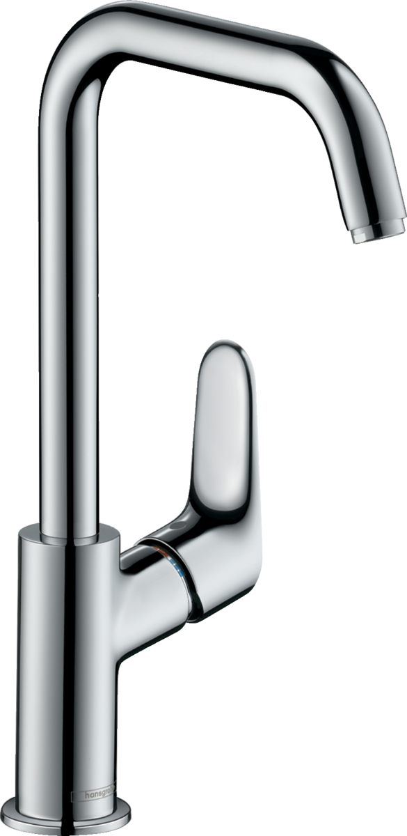 HANSGROHE Focus Páková umyvadlová baterie 240 s otočným výtokem a odtokovou soupravou s táhlem #31609000 - chrom