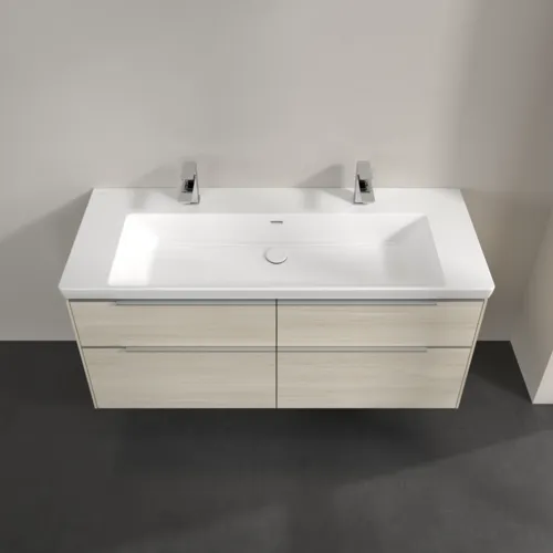 VILLEROY BOCH Subway 3.0 Vanity unit, 4 výsuvy, 1272 x 576 x 478 mm, bílý dub #C60200AA, obrázek 4