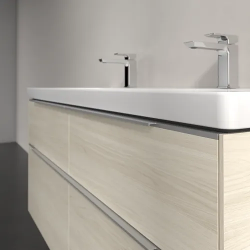 VILLEROY BOCH Subway 3.0 Vanity unit, 4 výsuvy, 1272 x 576 x 478 mm, bílý dub #C60200AA, obrázek 5