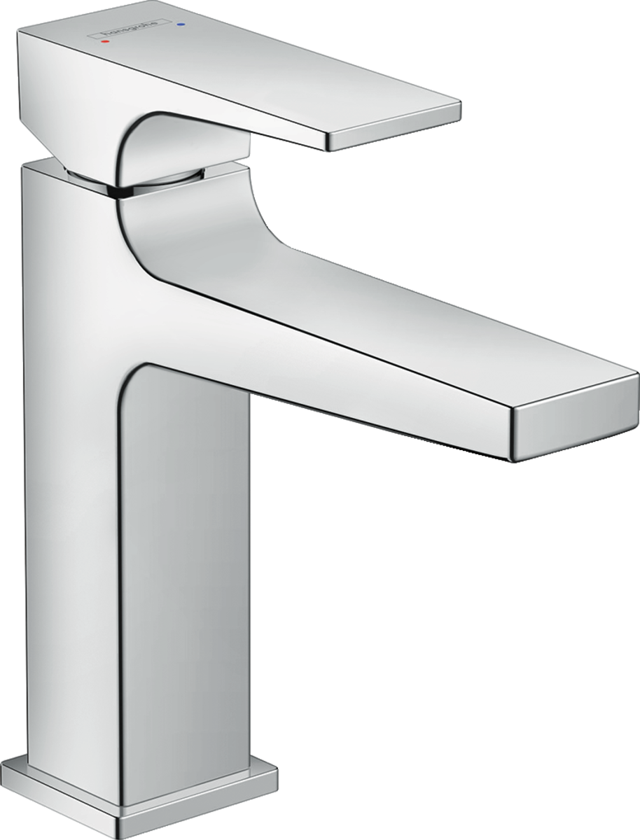 HANSGROHE Metropol Páková umyvadlová baterie 110 s páčkovou rukojetí a odtokovou soupravou Push-Open #32507000 - chrom