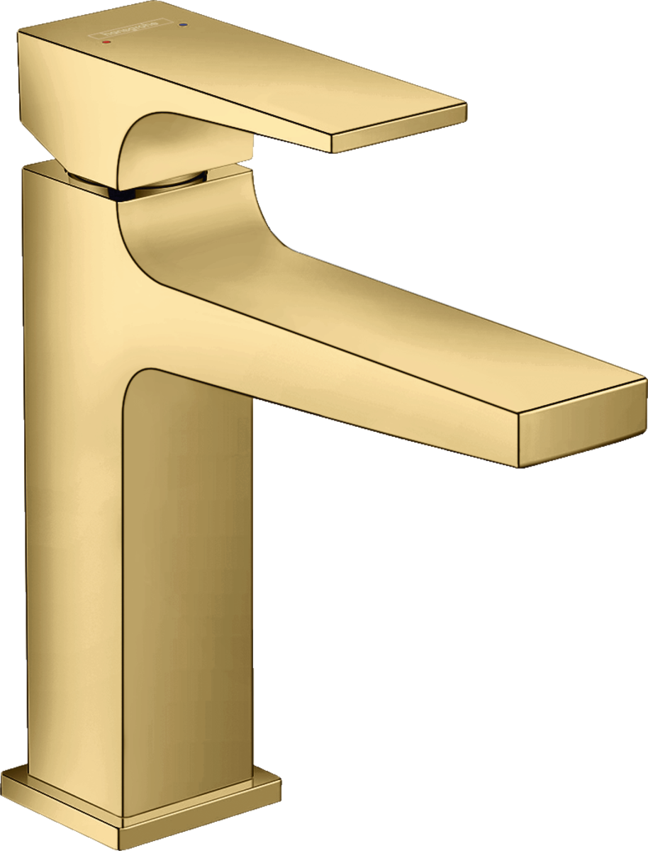 HANSGROHE Metropol umyvadlová baterie 110 s výpustí Push-Open #32507990 - leštěný vzhled zlata