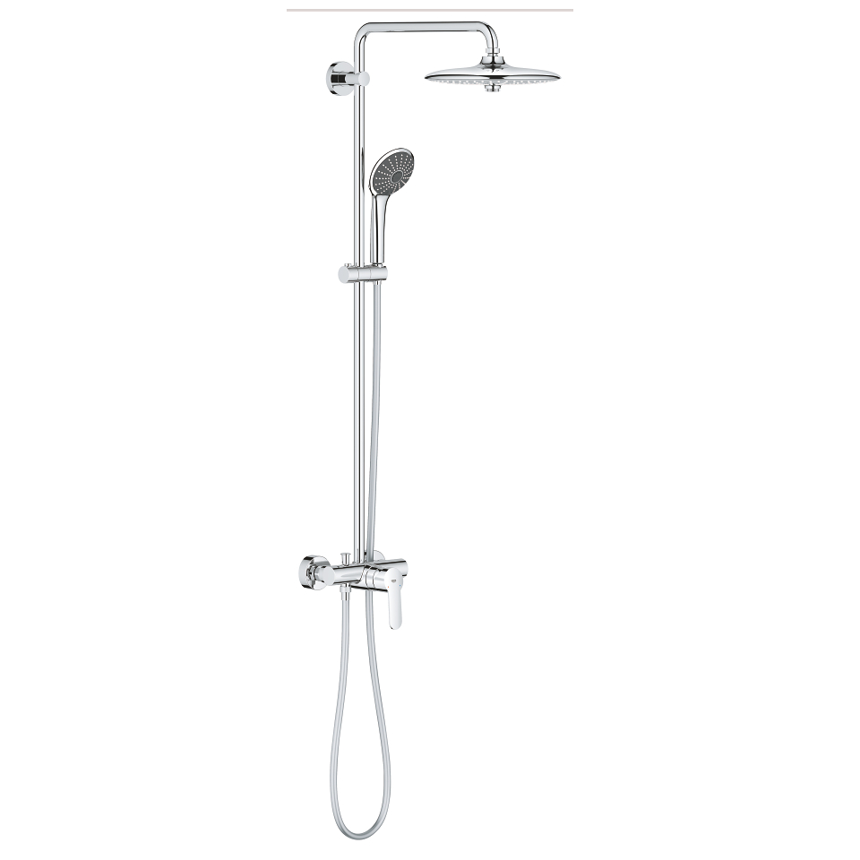 GROHE Vitalio Joy System 260 sprchový systém s jednopákovou baterií pro montáž na stěnu #27684001 - chrom