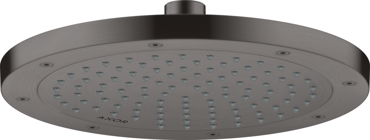 HANSGROHE AXOR ShowerSolutions Horní sprcha 245 1jet, EcoSmart #35381340 - kartáčovaný černý chrom