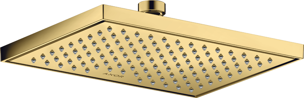 HANSGROHE Sprchová hlavice AXOR ShowerSolutions 245/185 1jet EcoSmart+ #35387990 - Polished Gold Optic