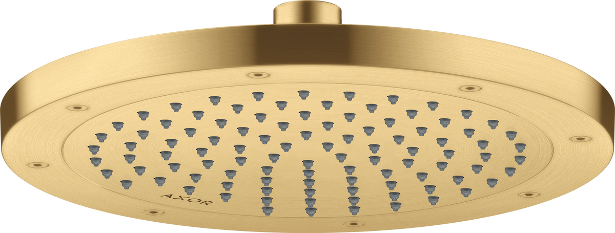 HANSGROHE Sprchová hlavice AXOR ShowerSolutions 245 1jet EcoSmart+ #35389250 - Brushed Gold Optic