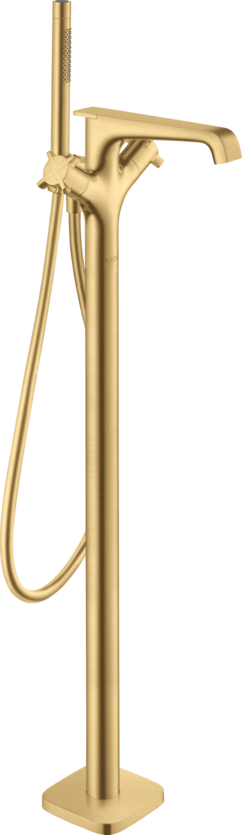 HANSGROHE AXOR Citterio E vanová baterie term. volně stojící, na podlahu #36416250 - Brushed Gold Optic
