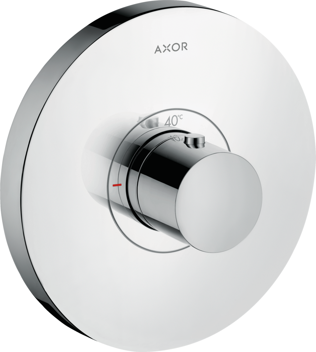 HANSGROHE AXOR ShowerSelect Termostat HighFlow s podomítkovou instalací, kulatá verze #36721000 - chrom