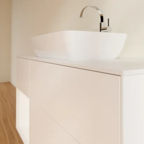 VILLEROY BOCH Toaletní skříňka Finion, s osvětlením, 3 výsuvy, 1200 x 603 x 501 mm, bílý matný lak / bílý matný lak / sklo bílé matné #F821MTMT, obrázek 6