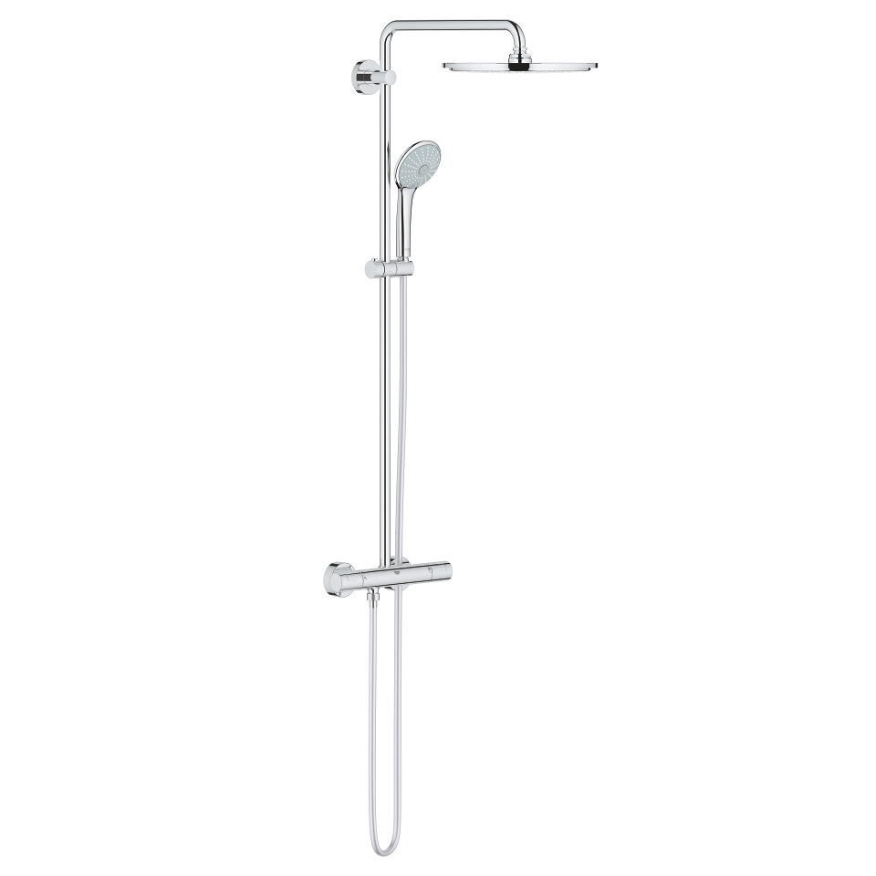 GROHE Euphoria System 310 Sprchový systém s termostatem na zeď Chrom #26075000