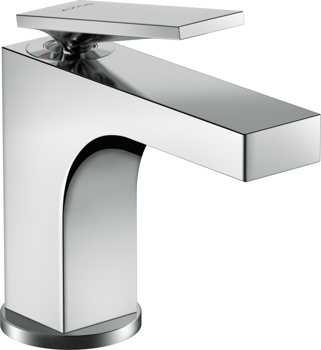HANSGROHE AXOR Citterio Páková umyvadlová baterie 90 s páčkovou rukojetí, pro umývátka, s odtokovou soupravou s táhlem #39022000 - chrom