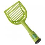 Lopatka na exkrementy se zásobníkem na sáčky, zelená #150013554