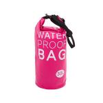 Vodotěsná taška, objem 30 litrů, 65 x 38 cm, růžová
