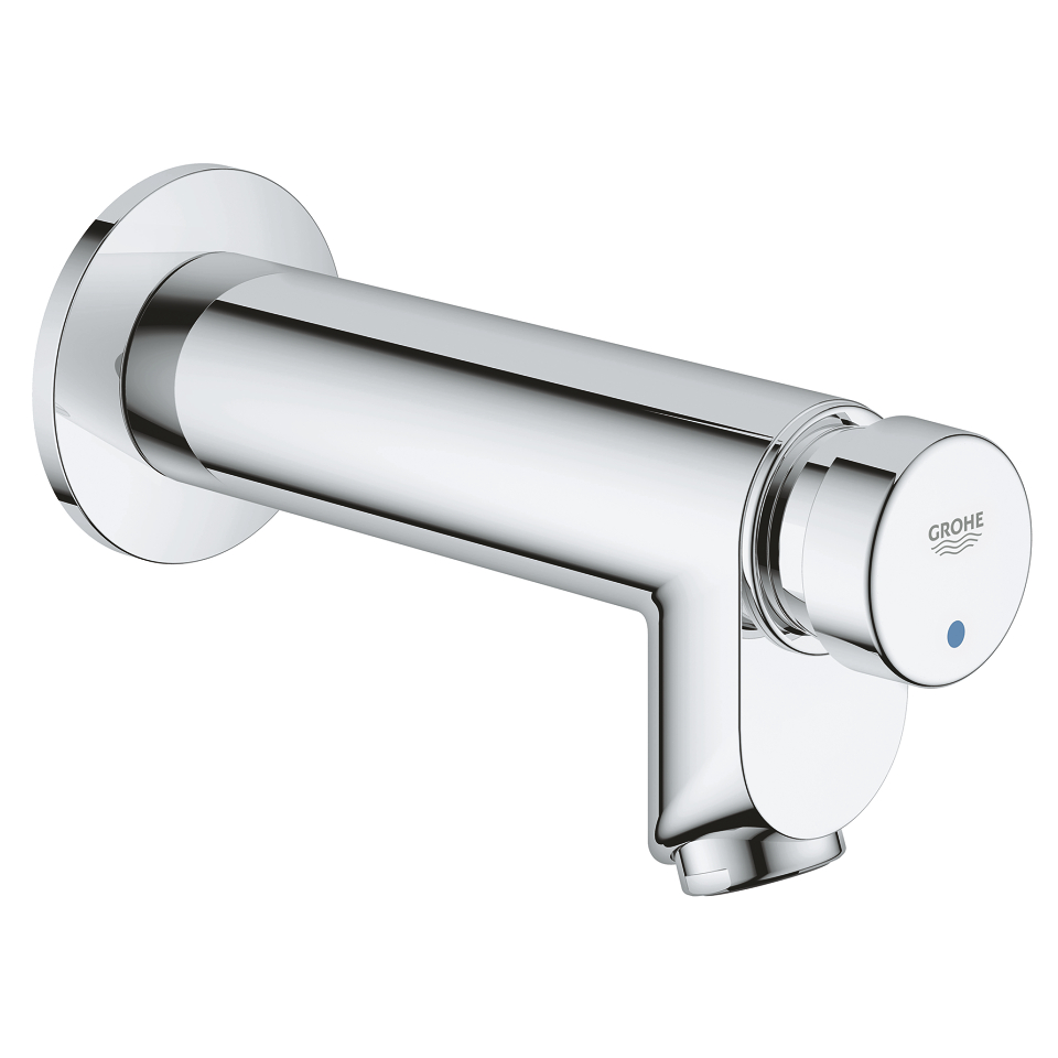 GROHE Euroeco Cosmopolitan T Samouzávěrný nástěnný ventil, DN 15 Chrom #36266000