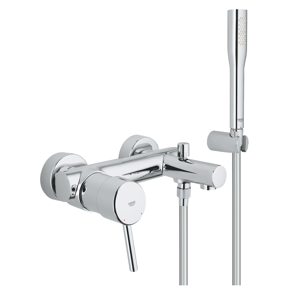 GROHE Concetto Páková vanová baterie, DN 15 Chrom #32212001