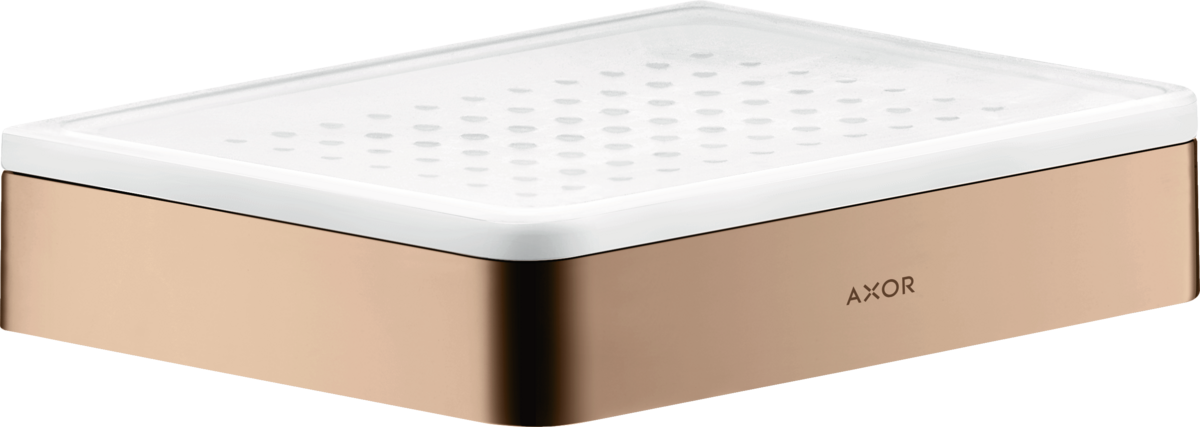HANSGROHE AXOR Universal Softsquare mýdlenka #42803300 - Polished Red Gold
