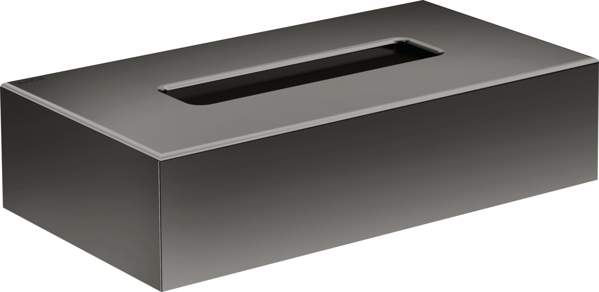 HANSGROHE AXOR Universal Circular box na kapesníky #42873330 - leštěný černý chrom
