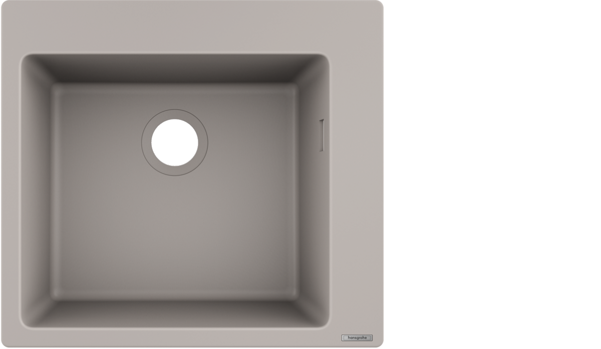 HANSGROHE S51 S510-F450 Vestavný dřez 450 #43312380 - betonově šedá