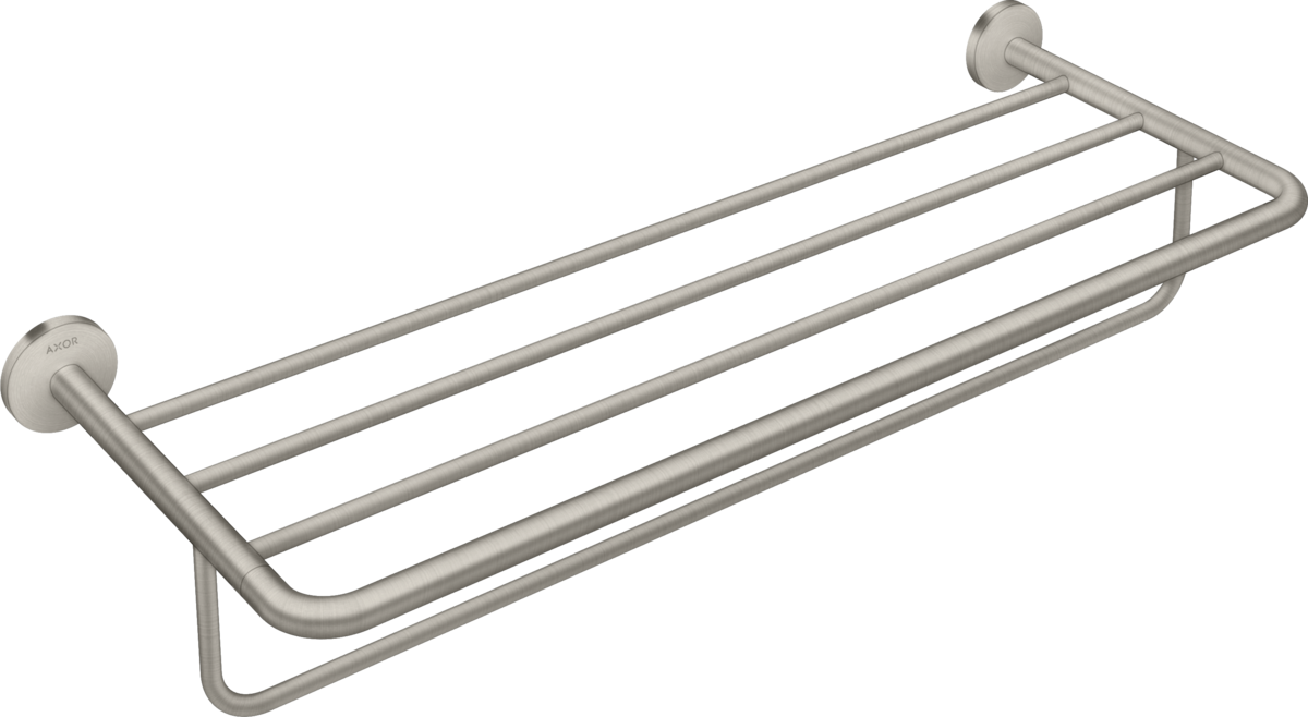 HANSGROHE AXOR Univerzální kruhový držák na ručníky s držákem na ručníky #42843800 - nerezová ocel Optic